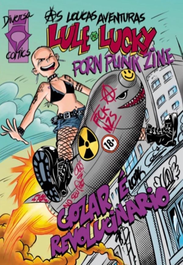 Editora Tábula : As Loucas Aventuras De Lule Lucke : Porn Punk Zine (+18)