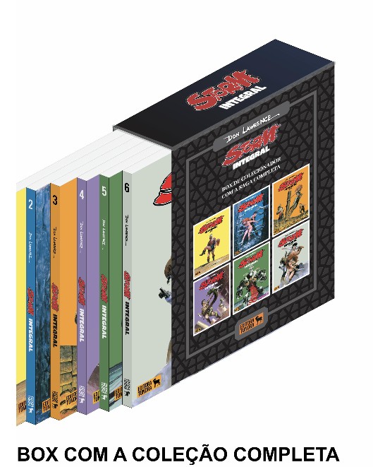 Editora Tundra : Storm Integral Vols. 1 a 6 (Box Incluida)