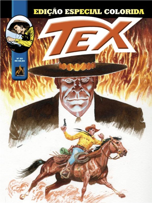 MYT0495.jpg * Pré-Venda * Mythos : Tex Edição Especial Colorida Vol. 20 : O Assassino Fantasma