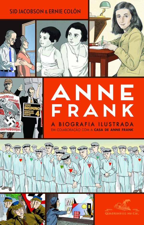 QUA0059.jpg Quadrinhos Na CIA. : Anne Frank - A Biografia Ilustrada