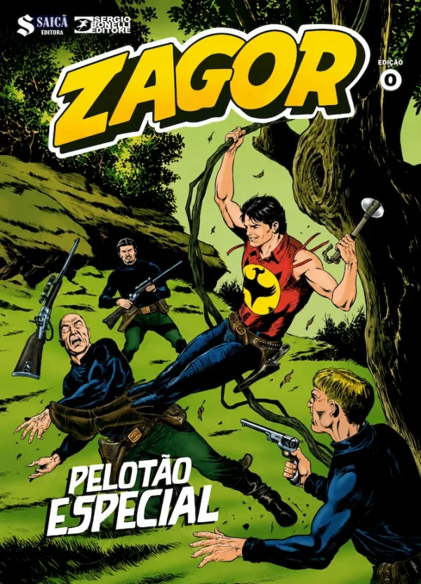 SAI0033.webp * Pré-Venda * Saicã Editora : Zagor Regular Vol. 0