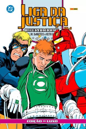 Liga da Justiça Internacional Vol. 05 (por J.M. Dematteis e Keith Giffens)