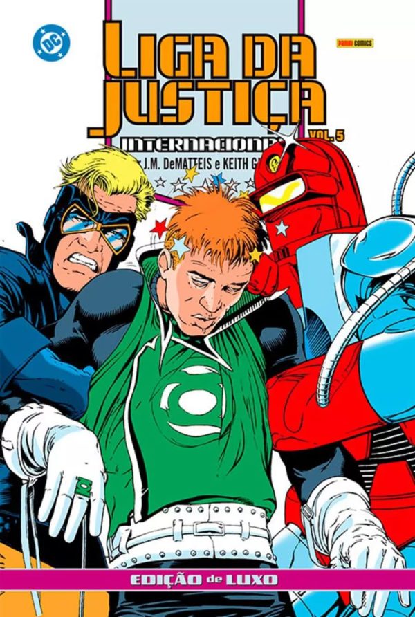 Liga da Justiça Internacional Vol. 05 (por J.M. Dematteis e Keith Giffens)