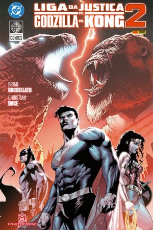 * Pré-Venda * Liga Da Justiça Vs Godzilla Vs King Kong Vol. 02