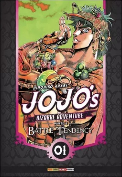 MAN3279.jpg Panini : Jojo’s Bizarre Adventure Parte 2 : Battle Tendency Vol. 01 *reposição de stock para finais de Agosto*