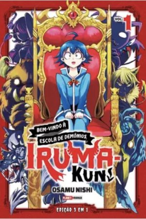MAN3281.jpg * Pré-Venda * Panini : Bem-Vindo à Escola De Demônios, Iruma-Kun! Vol. 01 (edição 3 em 1