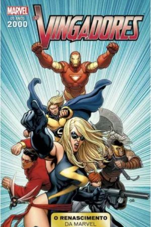 MAR1244.jpg * Pré-Venda * Anos 2000 : O Renascimento Da Marvel Vol. 01 : Os Vingadores