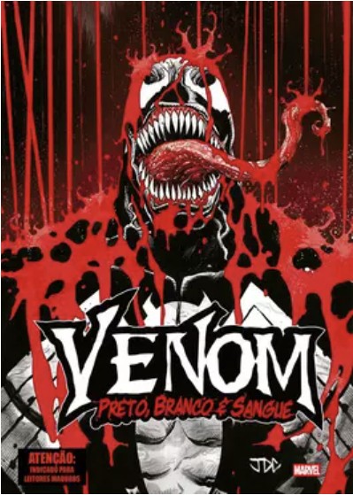 MAR1275.jpg * Pré-Venda * Venom : Preto, Branco e Sangue