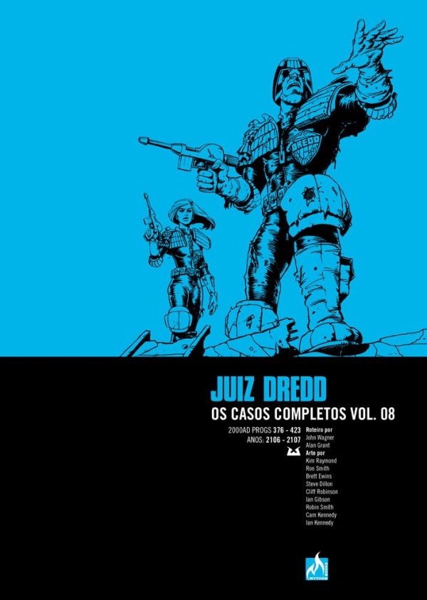 * Pré-Venda * Mythos : Juiz Dredd Omnibus Vol. 08 : Os Casos Completos