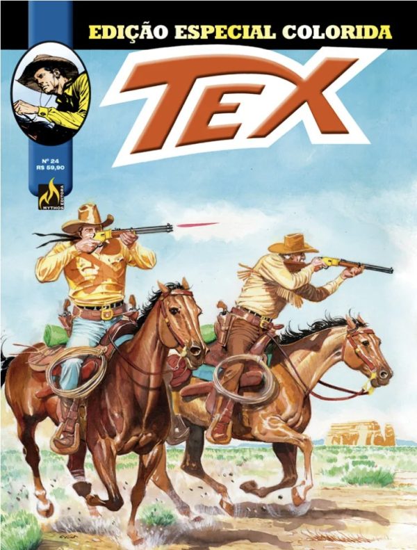 MYT0509.jpg Mythos : Tex Edição Especial Colorida Vol. 24 : Os Lobos De Shannonville