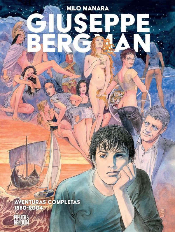PN0271.jpg * Pré-Venda * Pipoca & Nanquim : Milo Manara : Giuseppe Bergman : As Aventuras Completas 1980-2004 * esta edição só chegará em Outubro *