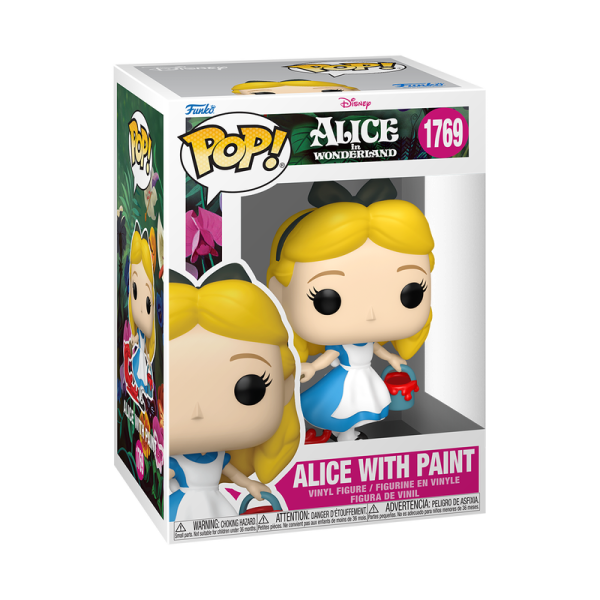 Alice in Wonderland : Alice w/ Paint