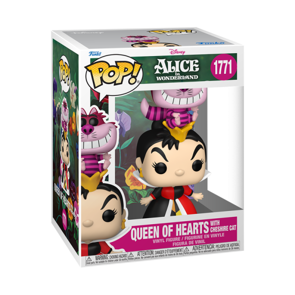 Alice in Wonderland : Queen of Hearts w/ Cheshire Cat