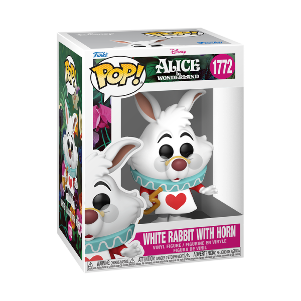 Alice in Wonderland : White Rabbit w/ Horn