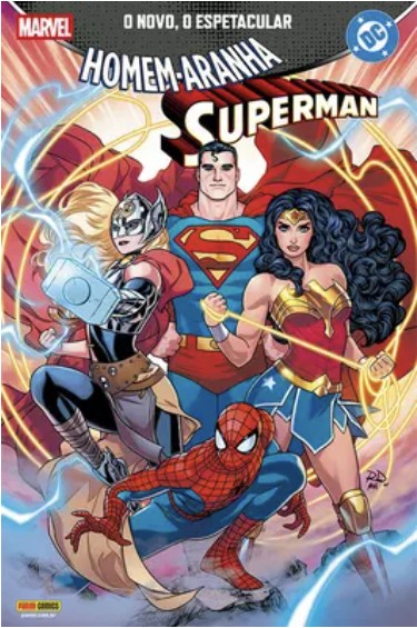 MAR1280.jpg * Pré-Venda * Homem-Aranha / Superman (Capa Variante) Vol. 02