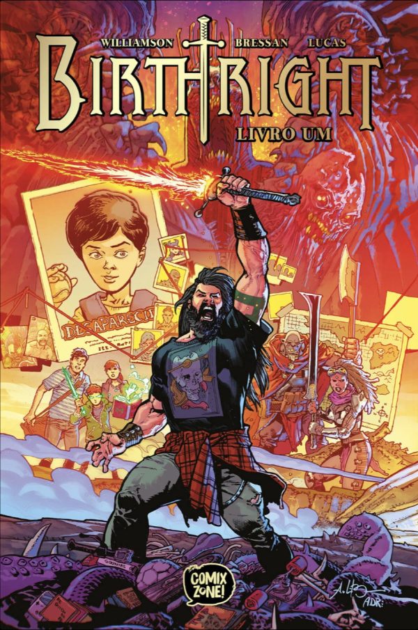 CZ0140.jpg * Pré-Venda * Comix Zone : Birthright Vol. 01