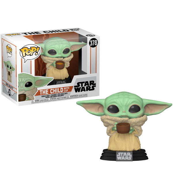 Star Wars : Mandalorian : Child w/ Cup